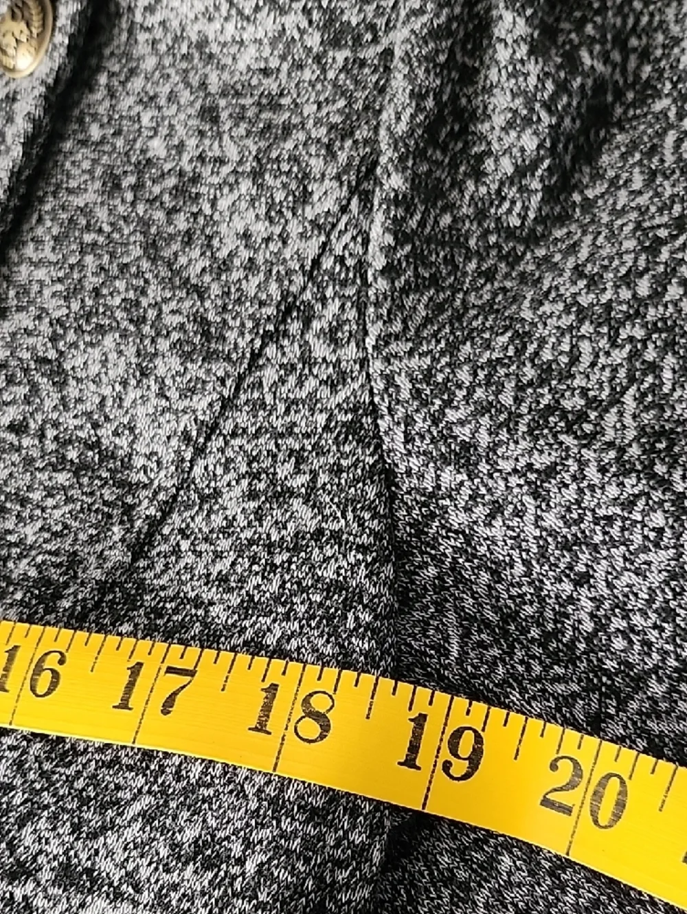 Tommy Hilfiger Women's Black & White Military-Style Knit Jacket - Picture 6 of 7